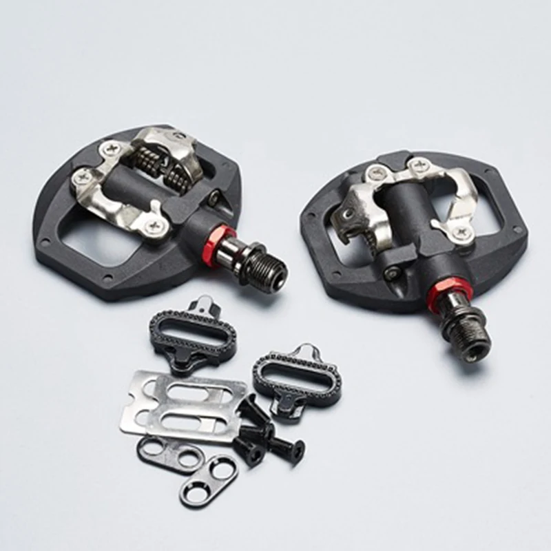 RACEWORK Sanyun bicycle lock pedal mountain bike dual-use self-locking pedal aluminum alloy lock pedal with cleat
RACEWORK Sanyun bicycle lock pedal mountain bike dual-use self-locking pedal aluminum alloy lock pedal with cleat
