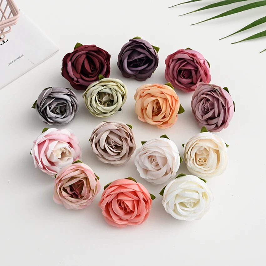 10PCS Artificial Flowers Silk Tea Buds Roses Head Christmas Garland Scrapbooking DIY Wrist Plants for Home Wedding Decorative
10PCS Artificial Flowers Silk Tea Buds Roses Head Christmas Garland Scrapbooking DIY Wrist Plants for Home Wedding Decorative