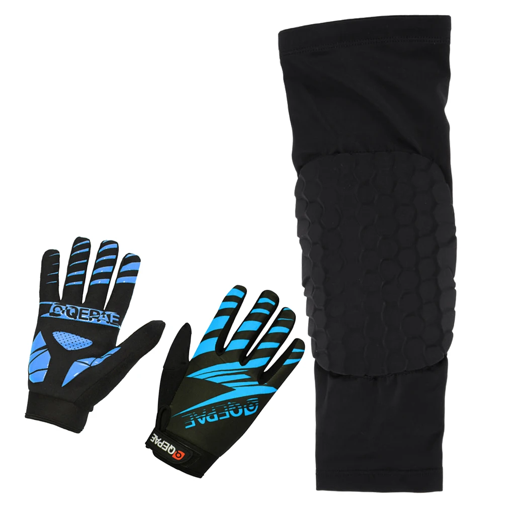 Honeycomb Knee Pad Protector Leg Patella Support Guard+Gel Shockproof Cycling Motobike Gloves
Honeycomb Knee Pad Protector Leg Patella Support Guard+Gel Shockproof Cycling Motobike Gloves