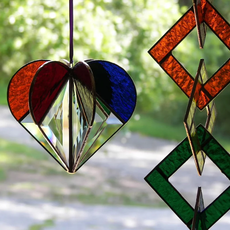 Multi Sided Heart Colourful Decor Multi Sided Sun Catcher Stereo Heart Acrylic
Multi Sided Heart Colourful Decor Multi Sided Sun Catcher Stereo Heart Acrylic