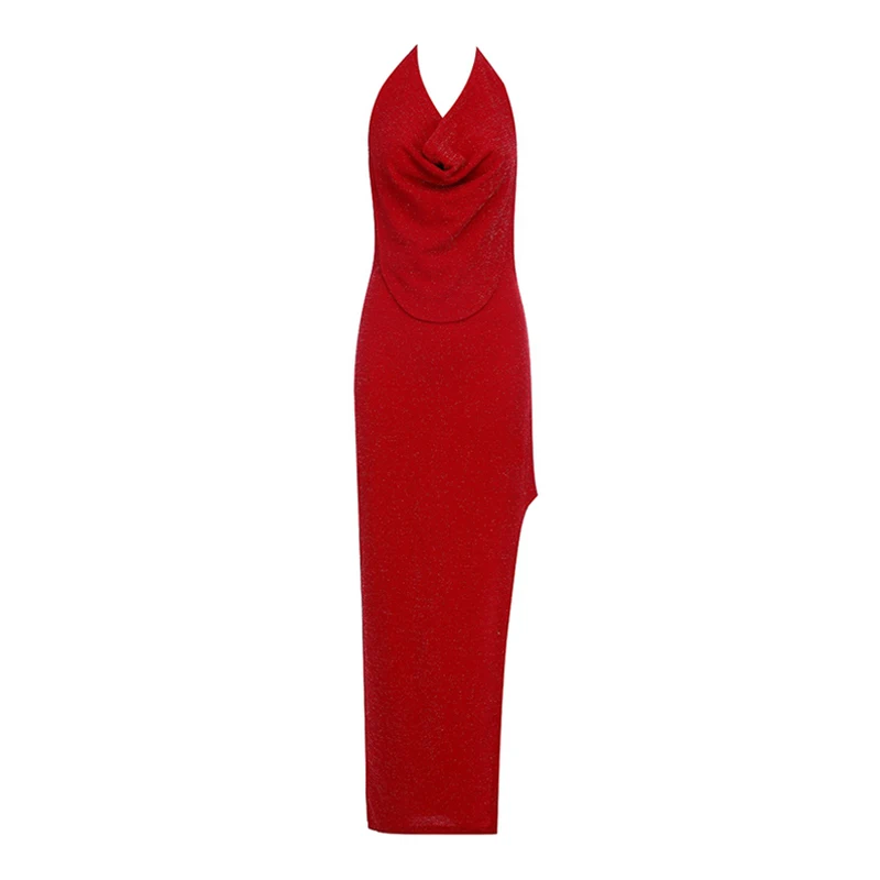 INDRESSME 2019 Summer New Fashion Sexy Women Halter Sleeveless Bodycon Gown Dress Sheath Party Club Dress Backless Slit Dress
INDRESSME 2019 Summer New Fashion Sexy Women Halter Sleeveless Bodycon Gown Dress Sheath Party Club Dress Backless Slit Dress