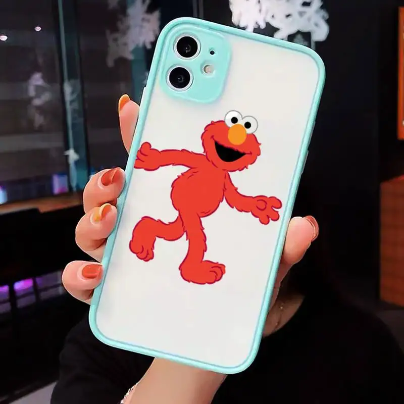Ins Sesame Street Cookie Phone Cases Matte Transparent for iPhone 7 8 11 12 s mini pro X XS XR MAX Plus cover funda 
Ins Sesame Street Cookie Phone Cases Matte Transparent for iPhone 7 8 11 12 s mini pro X XS XR MAX Plus cover funda