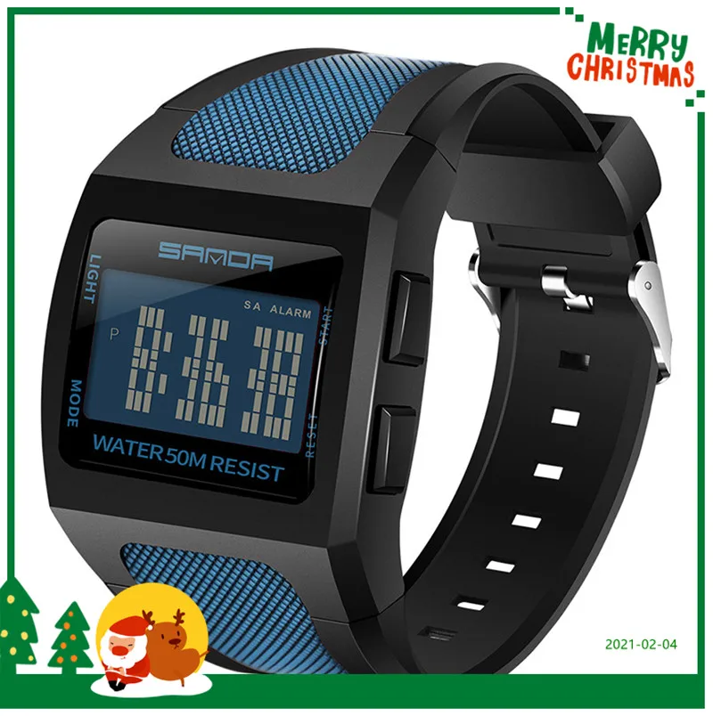 Factory wholesale new watches men's sports waterproof student special forces Korean fashion watch youth square electronic smart
Factory wholesale new watches men's sports waterproof student special forces Korean fashion watch youth square electronic smart