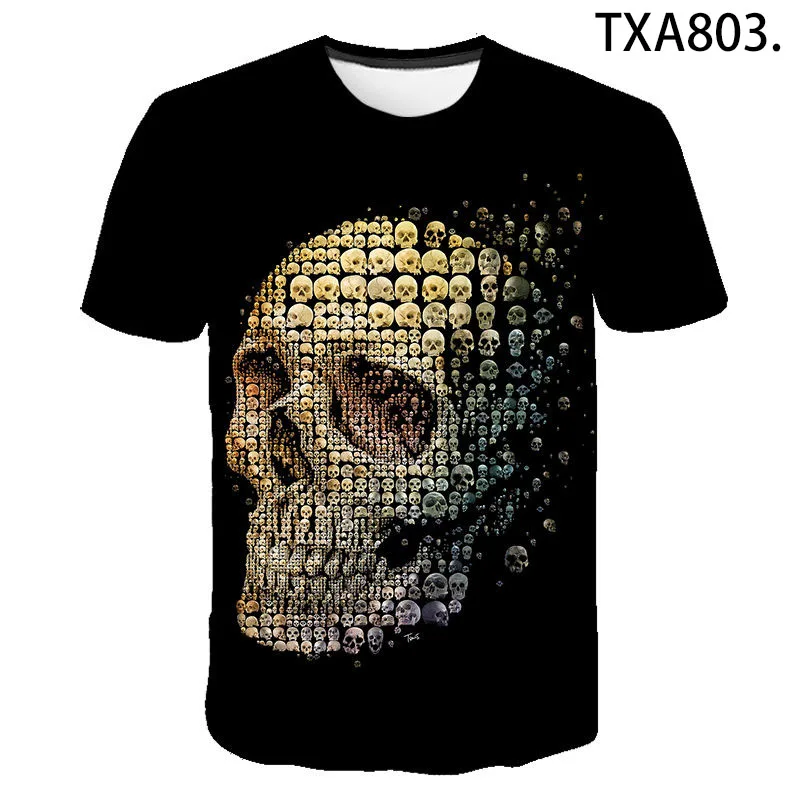 2020 New Summer 3D T Shirts Skull Casual Men Women Children Fashion Short Sleeve Boy girl Kids Printed T-shirt Tops Tee
2020 New Summer 3D T Shirts Skull Casual Men Women Children Fashion Short Sleeve Boy girl Kids Printed T-shirt Tops Tee