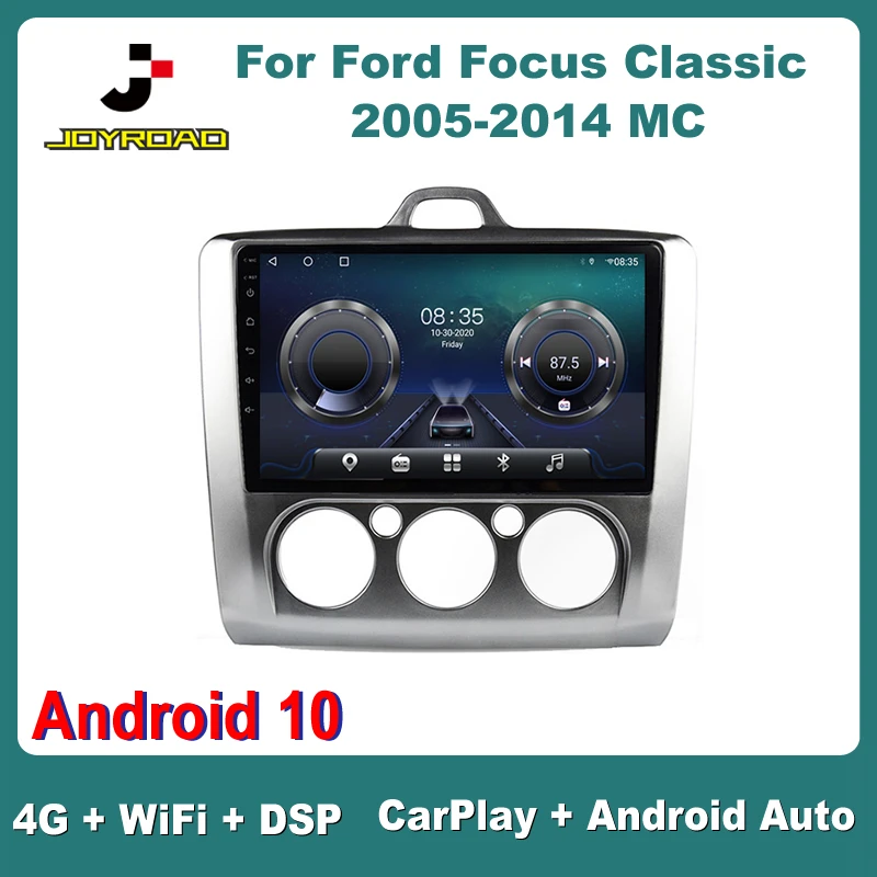 Автомагнитола Ford Focus Classic, мультимедийный видеоплеер, 9 дюймов, Android 10, 4G, Sim, Wi-Fi, DSP, RDS, GPS, 2005-2014 ГГц
Автомагнитола Ford Focus Classic, мультимедийный видеоплеер, 9 дюймов, Android 10, 4G, Sim, Wi-Fi, DSP, RDS, GPS, 2005-2014 ГГц