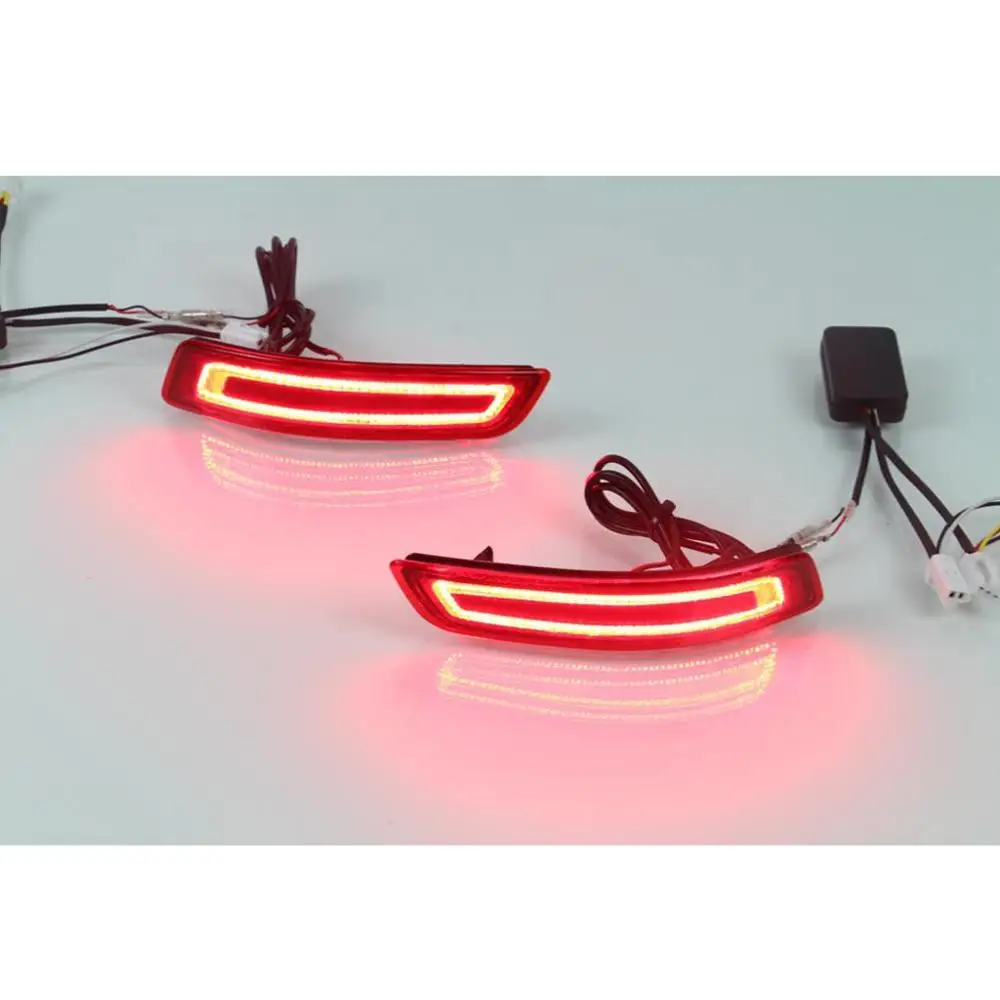LED Rear Bumper Reflector Light for Toyota corolla 2014-2018 Functions as Led Brake Lights Turning Signal Lamp Driving light
LED Rear Bumper Reflector Light for Toyota corolla 2014-2018 Functions as Led Brake Lights Turning Signal Lamp Driving light
