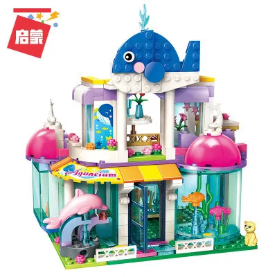 Children's building blocks colorful holiday series Blue Whale Aquarium girls puzzle assembled town toys gifts
Children's building blocks colorful holiday series Blue Whale Aquarium girls puzzle assembled town toys gifts