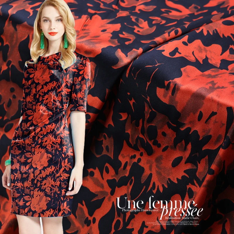 138cm printed stretch silk fabric meter 19mm silk stretch satin fabric digital inkjet dress fabric wholesale silk cloth
138cm printed stretch silk fabric meter 19mm silk stretch satin fabric digital inkjet dress fabric wholesale silk cloth