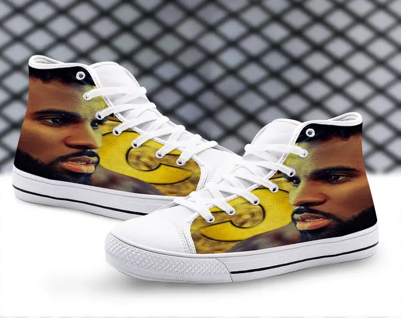 Jason Derulo Custom High Tops, Songwriter Unisex Hi Tops,Mens Womens Designer Leisure Sneakers Men Casual Canvas Shoes
Jason Derulo Custom High Tops, Songwriter Unisex Hi Tops,Mens Womens Designer Leisure Sneakers Men Casual Canvas Shoes