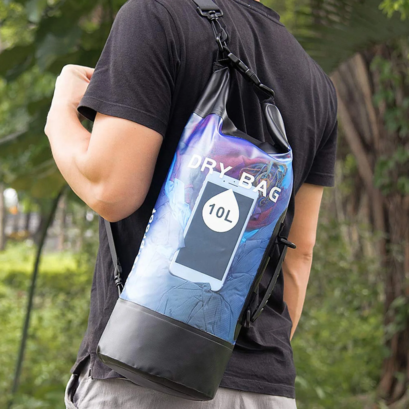Waterproof Bags Dry Bag 10L/20L PVC Waterproof Backpack Sports Bag Rafting Swimming Backpacks Impermeable Dry Bag
Waterproof Bags Dry Bag 10L/20L PVC Waterproof Backpack Sports Bag Rafting Swimming Backpacks Impermeable Dry Bag