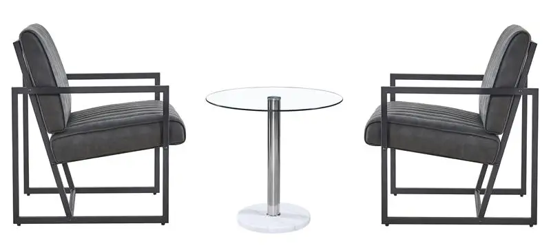 Grey Modern Design High Quality PU Steel Armchair For Kitchen Dining Bedroom Living Room Home Furniture Supplies
Grey Modern Design High Quality PU Steel Armchair For Kitchen Dining Bedroom Living Room Home Furniture Supplies