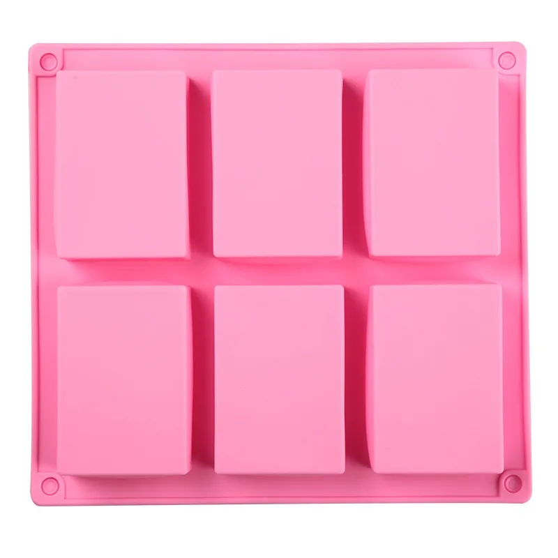 6 Cavity Silicone Mold for Making Soaps DIY Handmade Soap 3D Plain Soap Mold Rectangle Form Tray Mould
6 Cavity Silicone Mold for Making Soaps DIY Handmade Soap 3D Plain Soap Mold Rectangle Form Tray Mould