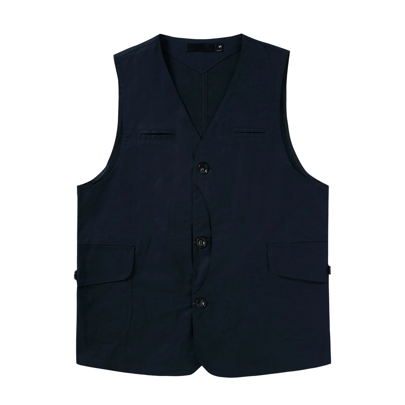 LUCLESAM Men Japan Casual Multi-pockets Cotton Vest Amekaji Sleeveless Cargo Jacket gilet uomo male Waistcoat
LUCLESAM Men Japan Casual Multi-pockets Cotton Vest Amekaji Sleeveless Cargo Jacket gilet uomo male Waistcoat