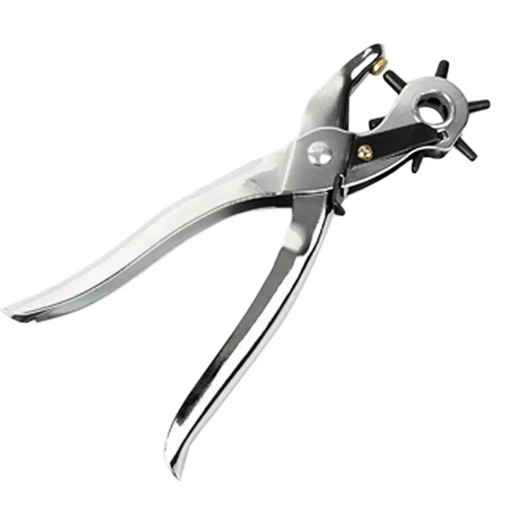 Hot Search Multi-function Portable Professional Belt Leather Hole Puncher Silver Handle Six Sizes Hole
Hot Search Multi-function Portable Professional Belt Leather Hole Puncher Silver Handle Six Sizes Hole
