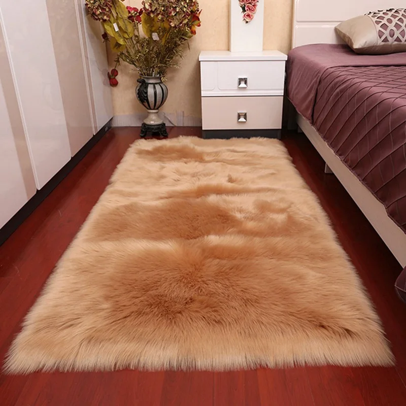 Silky Fluffy Carpet Modern Home Decor Long Plush Shaggy Rug Children's Play Mats Sofa Living Bedroom Bedside Mat Balcony Carpets
Silky Fluffy Carpet Modern Home Decor Long Plush Shaggy Rug Children's Play Mats Sofa Living Bedroom Bedside Mat Balcony Carpets