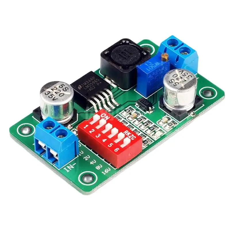 DC-DC step-down module 2596 module capable of displaying voltage setting power supply module
DC-DC step-down module 2596 module capable of displaying voltage setting power supply module