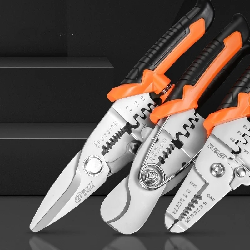 Multi tool pliers Crimping Pliers wire stripper Multi functional Snap Ring Terminals Crimpper
Multi tool pliers Crimping Pliers wire stripper Multi functional Snap Ring Terminals Crimpper