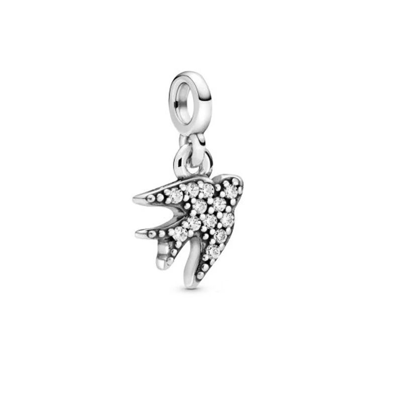 2021 New 925 Sterling Silver Beads Silver Little Swallow Pendant Charm fit Original Pandora Me Bracelet Christmas Jewelry
2021 New 925 Sterling Silver Beads Silver Little Swallow Pendant Charm fit Original Pandora Me Bracelet Christmas Jewelry