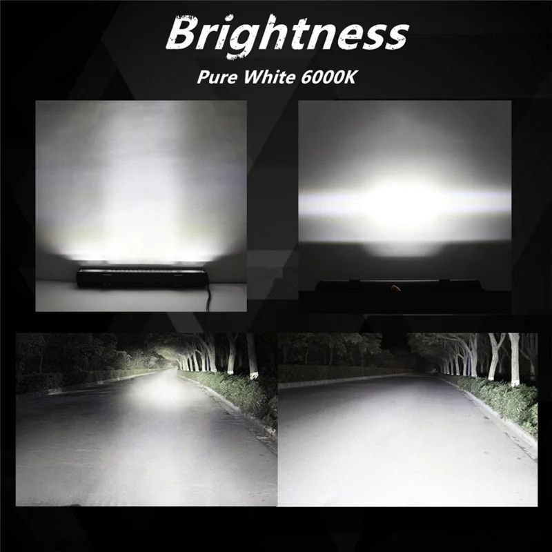 4-23INCH LED Work Light Bar Car Spot Flood Combo Flash Strobe Auto 12V 24V Offroad Truck ATV RZR Pickup 4x4 4WD White Amber Lamp
4-23INCH LED Work Light Bar Car Spot Flood Combo Flash Strobe Auto 12V 24V Offroad Truck ATV RZR Pickup 4x4 4WD White Amber Lamp