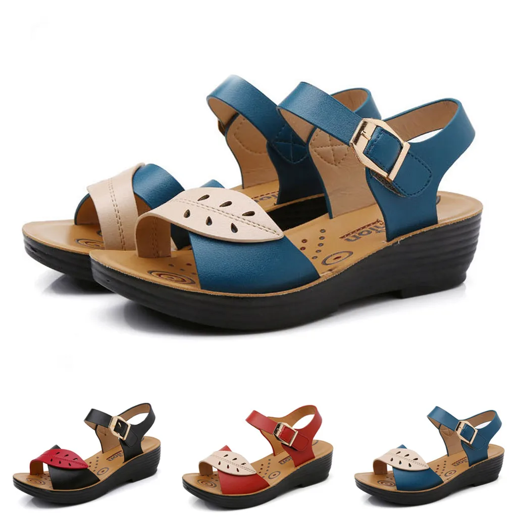 Leather Classic Women Sandals Soft Bottom Mother Sandals Peep Toe Fashion Ladies Sandals Summer Flat Sandals Female Shoes
Leather Classic Women Sandals Soft Bottom Mother Sandals Peep Toe Fashion Ladies Sandals Summer Flat Sandals Female Shoes