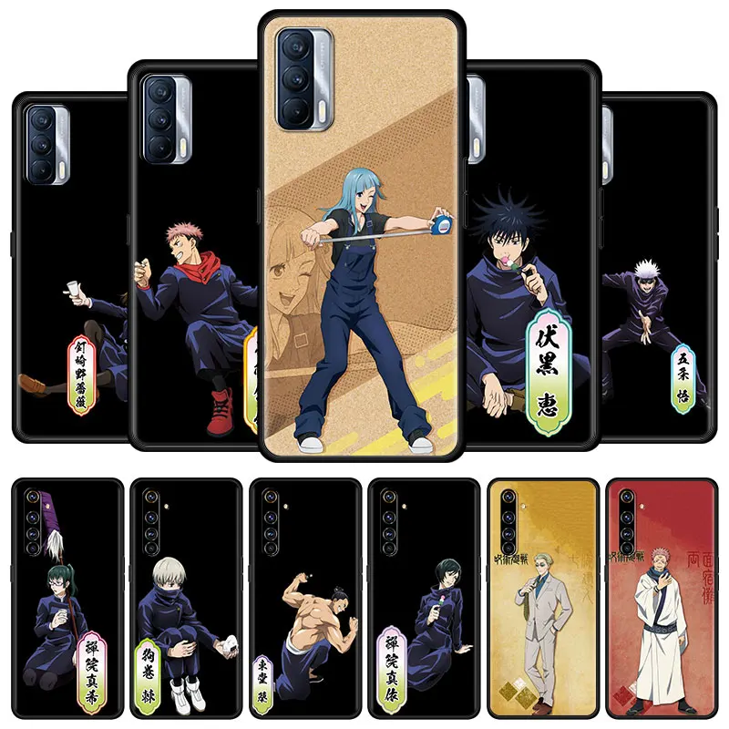 Cartoon Jujutsu Kaisen Call Phone Case For Realme 8 C21 6 Pro 7 C3 GT Master XT C11 2021 5 C15 C12 X50 5G X7 V13 C21Y Cover Capa
Cartoon Jujutsu Kaisen Call Phone Case For Realme 8 C21 6 Pro 7 C3 GT Master XT C11 2021 5 C15 C12 X50 5G X7 V13 C21Y Cover Capa