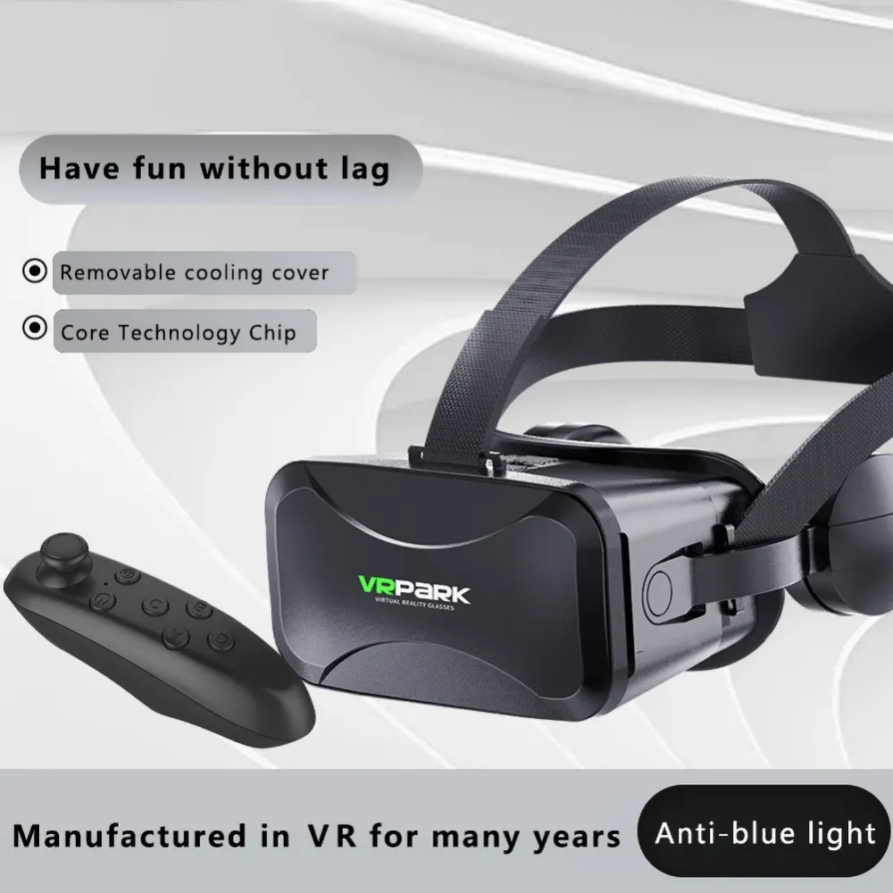 VR Headset Comfortable VR Games & 3D Movies for IPhone/Android Phone Game Accessory
VR Headset Comfortable VR Games & 3D Movies for IPhone/Android Phone Game Accessory