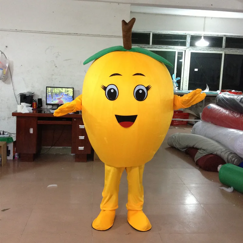 Loquat костюм талисман с фруктами мультяшная одежда косплей вечеривечерние игровой