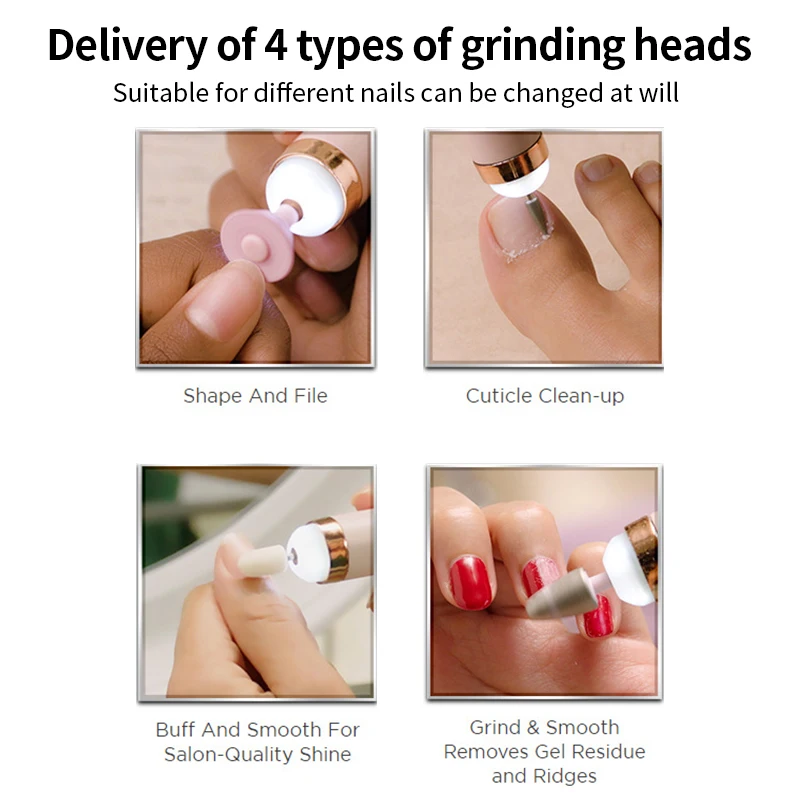 5-in-1 Electric Manicure Device Pedicure Nail Art Care Repair File Drill Tool Kit Set TSLM1
5-in-1 Electric Manicure Device Pedicure Nail Art Care Repair File Drill Tool Kit Set TSLM1