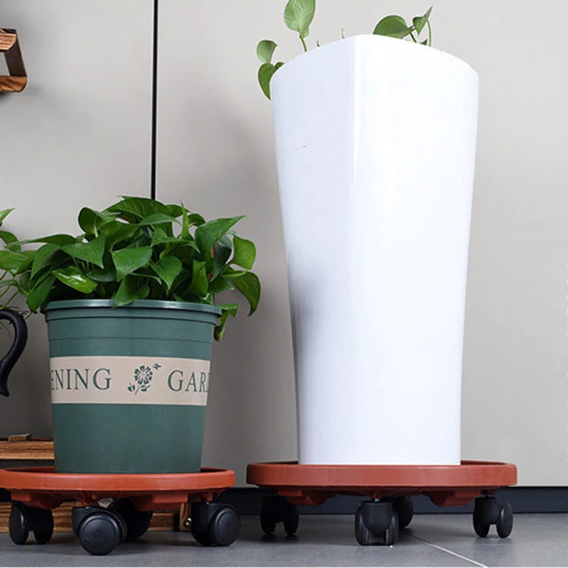 Rolling Pot Stand Plastic Movable Plant Stand Flower Pot Tray Bottom Indoor And Outdoor Balcony Garden 
Rolling Pot Stand Plastic Movable Plant Stand Flower Pot Tray Bottom Indoor And Outdoor Balcony Garden