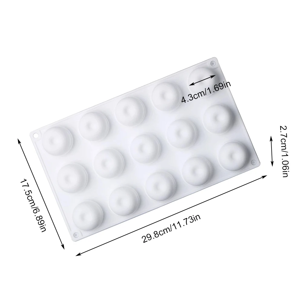 1PC 15 Even Small Apple Mousse Sweet Cake Silicone Mold Baking Diy Cherry Fruit Mold Chocolate Molds Dessert Cake Decorating
1PC 15 Even Small Apple Mousse Sweet Cake Silicone Mold Baking Diy Cherry Fruit Mold Chocolate Molds Dessert Cake Decorating