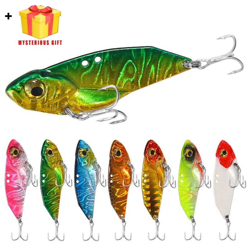 Metal Lure VIB 7G 10G 15G Rattlesnake Artificial Bait for Perch with Raised Mouth рыбалка Fishing Lure Pesca
Metal Lure VIB 7G 10G 15G Rattlesnake Artificial Bait for Perch with Raised Mouth рыбалка Fishing Lure Pesca
