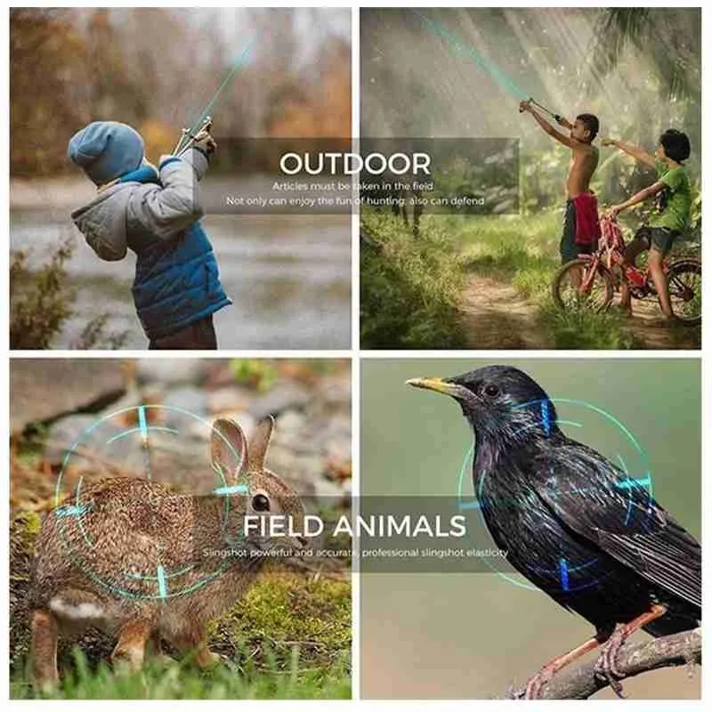 Broken Soul Slingshot Steel Material, Fast Pressing Rubber Band Outdoor Precision Shooting Slingshot
Broken Soul Slingshot Steel Material, Fast Pressing Rubber Band Outdoor Precision Shooting Slingshot