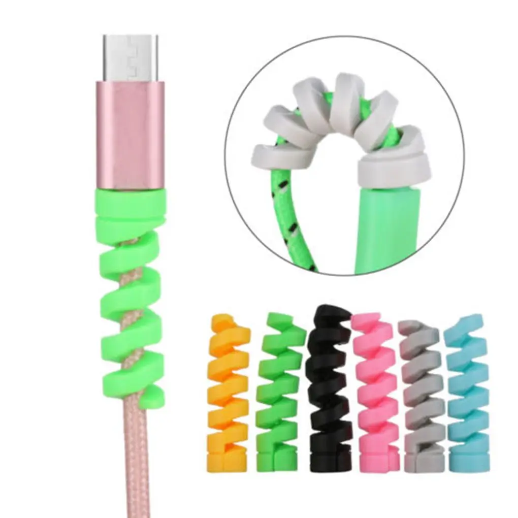 Phones Charging Cable Protector Earphone Wire Protective Sleeve Cover Cable Winder Clip For Charger Cord Cable Organizer
Phones Charging Cable Protector Earphone Wire Protective Sleeve Cover Cable Winder Clip For Charger Cord Cable Organizer