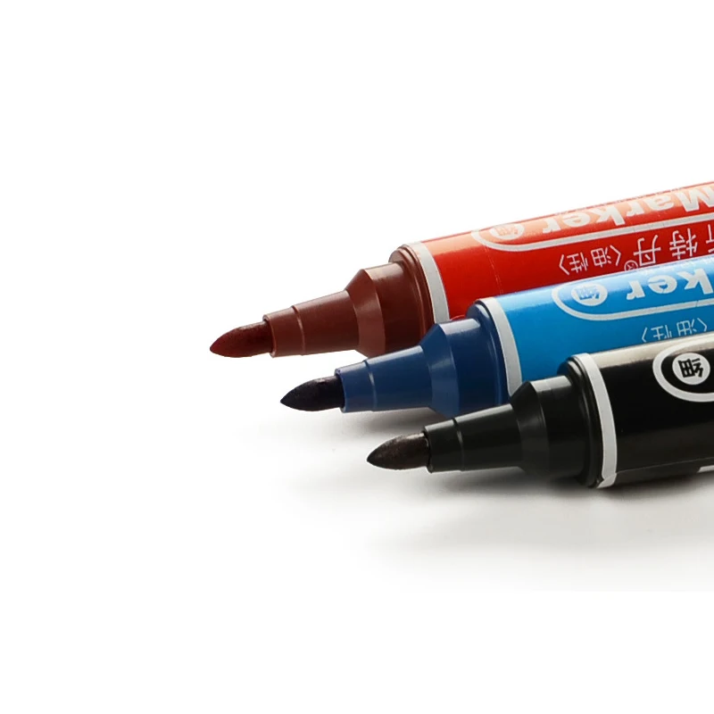 3pcs Double head Permanent Paint Marker Pen Oily Waterproof for Tyre Markers Quick Drying Signature Pen Stationery Supplies 
3pcs Double head Permanent Paint Marker Pen Oily Waterproof for Tyre Markers Quick Drying Signature Pen Stationery Supplies