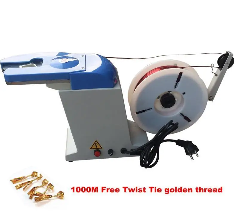 Auto Twist Tie Machine Bread Candy Gift Bundling Tying Bagging Closure Machine te
Auto Twist Tie Machine Bread Candy Gift Bundling Tying Bagging Closure Machine te