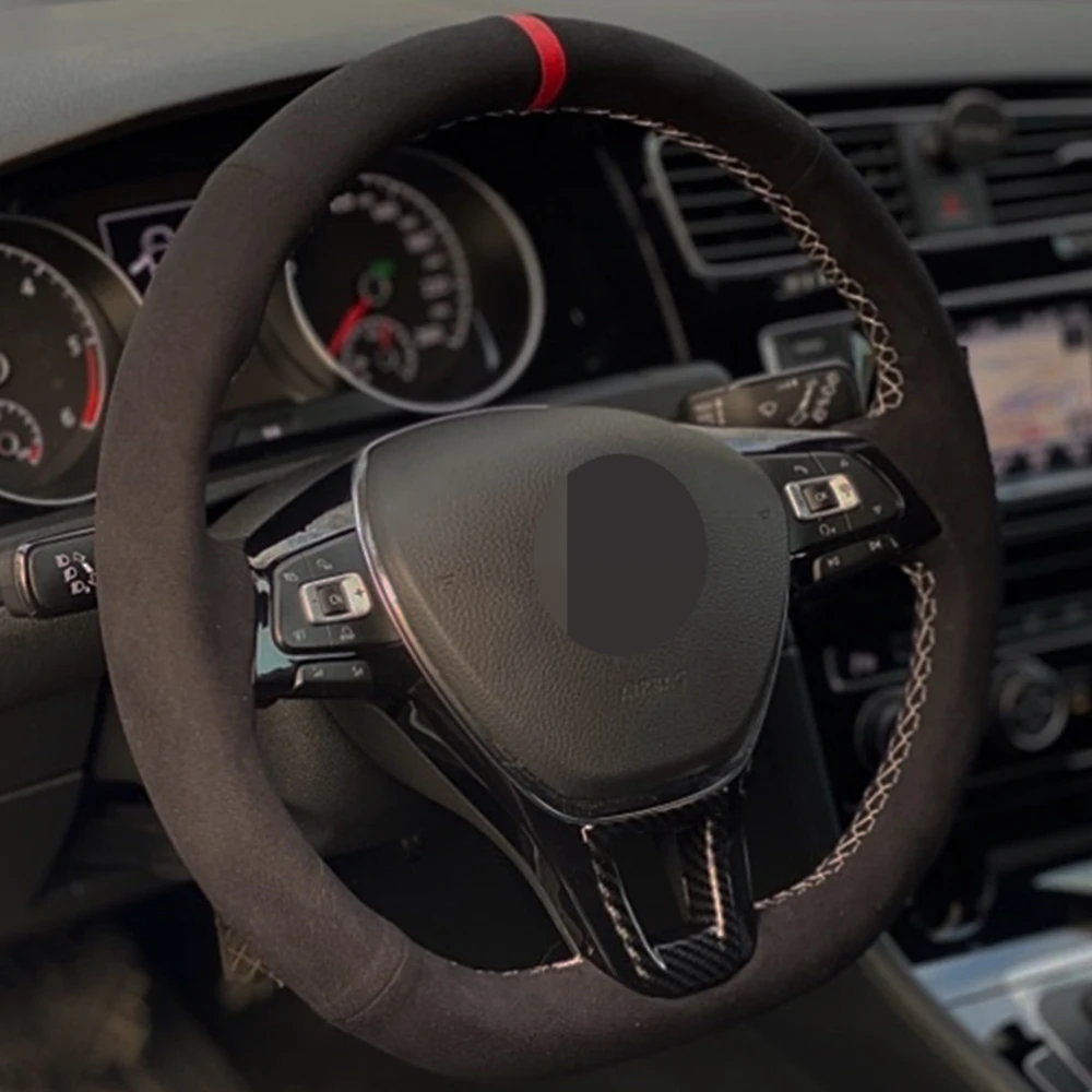 Чехол рулевого колеса автомобиля DIY черная замша для Volkswagen VW Golf 7 Mk7 новые поло Jetta Passat B8 Tiguan 2017 Sharan 2016 2017
Чехол рулевого колеса автомобиля DIY черная замша для Volkswagen VW Golf 7 Mk7 новые поло Jetta Passat B8 Tiguan 2017 Sharan 2016 2017