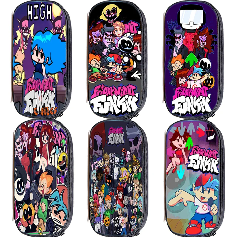 Hot Game Friday Night Funkin Pencil Bag Cartoon Penci Cases Anime Girls Cosmetic Case Boys School Pen Case Supplies Pencil Pouch
Hot Game Friday Night Funkin Pencil Bag Cartoon Penci Cases Anime Girls Cosmetic Case Boys School Pen Case Supplies Pencil Pouch