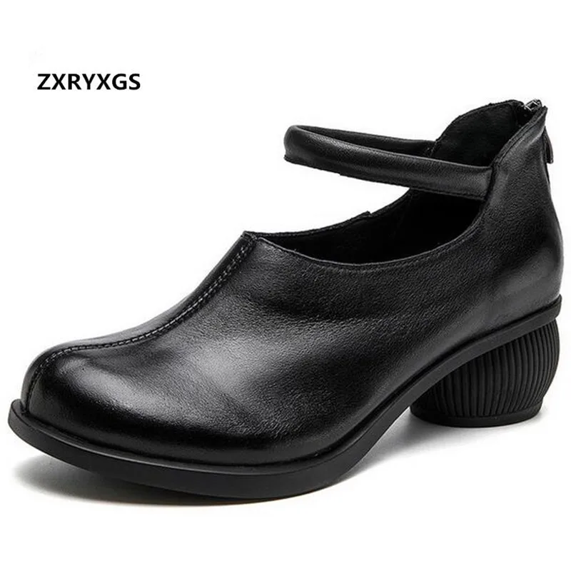 Best Sale Classic Spring 100% Natural Full Genuine Leather Shoes Women High Heel Shoes Soft Comfort 2020 New Fashion Women Shoes
Best Sale Classic Spring 100% Natural Full Genuine Leather Shoes Women High Heel Shoes Soft Comfort 2020 New Fashion Women Shoes
