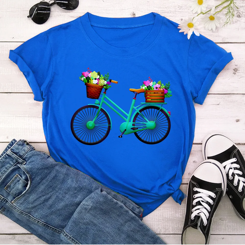 bike Women T-shirts 90s Printing Summer Autumn Print Lady Womens Stylish T Top Shirt Girl Tee T-Shirt TX8969
bike Women T-shirts 90s Printing Summer Autumn Print Lady Womens Stylish T Top Shirt Girl Tee T-Shirt TX8969