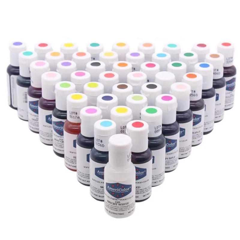 26 Colors Americolor Natural Edible Pigment Cream Fondant Cake Macaroon Cream Pigment 1 bottle
26 Colors Americolor Natural Edible Pigment Cream Fondant Cake Macaroon Cream Pigment 1 bottle