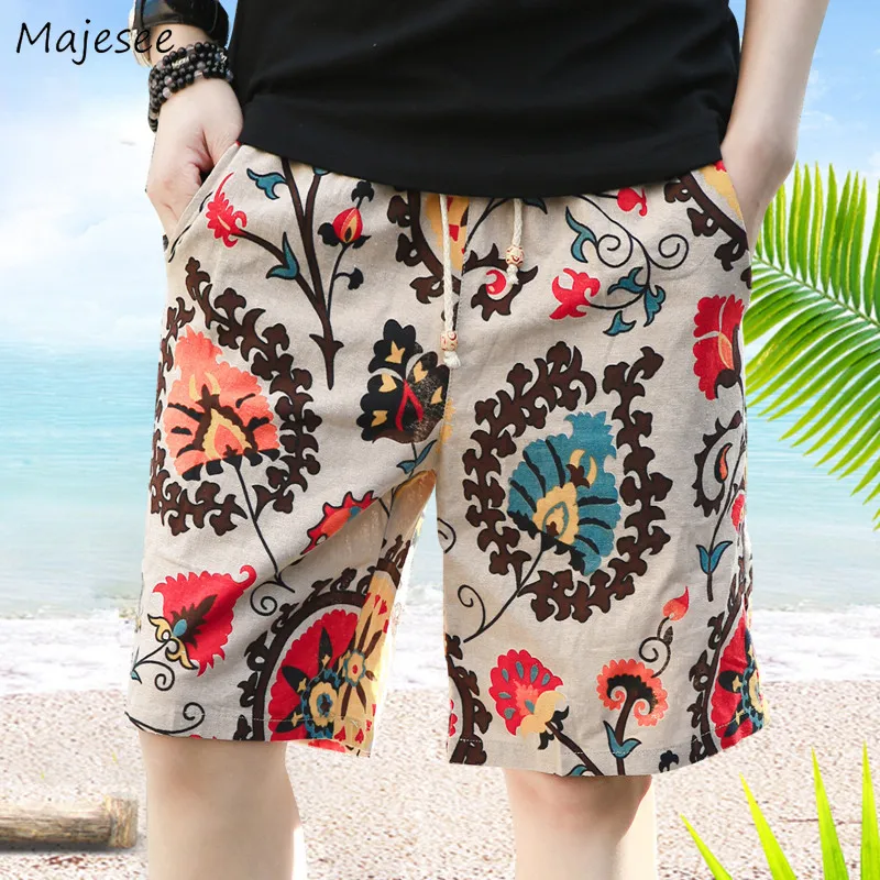 Men Board Shorts Elasticity Breathable Fashion Casual Printed Plus Size 4XL Ins Trendy Loose Simple Retro Beach Streetwear New 
Men Board Shorts Elasticity Breathable Fashion Casual Printed Plus Size 4XL Ins Trendy Loose Simple Retro Beach Streetwear New