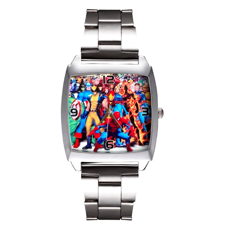 Cartoon Wrist Watch Rectangle Style Dial Men Women Student Boys Girls Quartz Metal Steel Clock JD69
Cartoon Wrist Watch Rectangle Style Dial Men Women Student Boys Girls Quartz Metal Steel Clock JD69