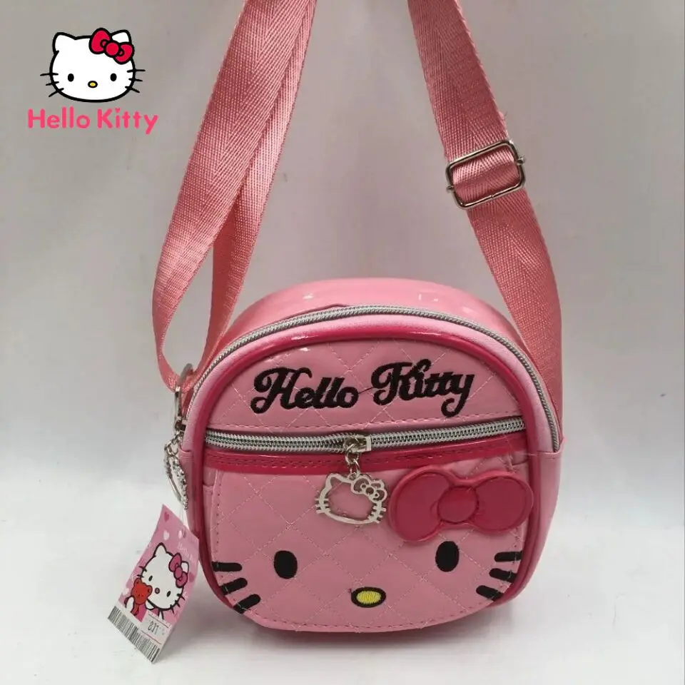 Мини-сумка через плечо Hello Kitty для девочек, модная простая блестящая Регулируемая сумочка на ремне с бантом
Мини-сумка через плечо Hello Kitty для девочек, модная простая блестящая Регулируемая сумочка на ремне с бантом