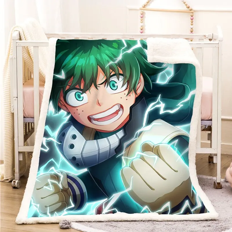 Одеяло с забавными персонажами моя геройская академия, одеяло с 3D принтом, шерпа на кровати, домашний текстиль, сказочный стиль 18
Одеяло с забавными персонажами моя геройская академия, одеяло с 3D принтом, шерпа на кровати, домашний текстиль, сказочный стиль 18