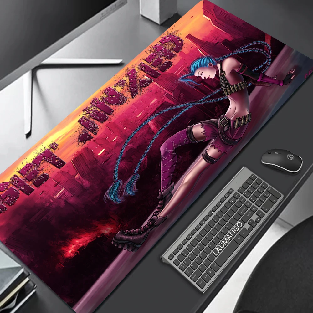 Коврик для мыши JINX League of Legends «Игра в игры», настольные коврики, скоростной резиновый коврик для клавиатуры, компьютерный коврик, Аниме Коври...
Коврик для мыши JINX League of Legends «Игра в игры», настольные коврики, скоростной резиновый коврик для клавиатуры, компьютерный коврик, Аниме Коври...