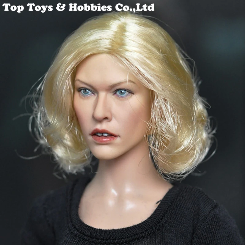 

KUMIK 13-89 1/6 Scale New Product Head Carving Female Short Hair Head Sculpt For 12-inch PH HT Action Figure Body