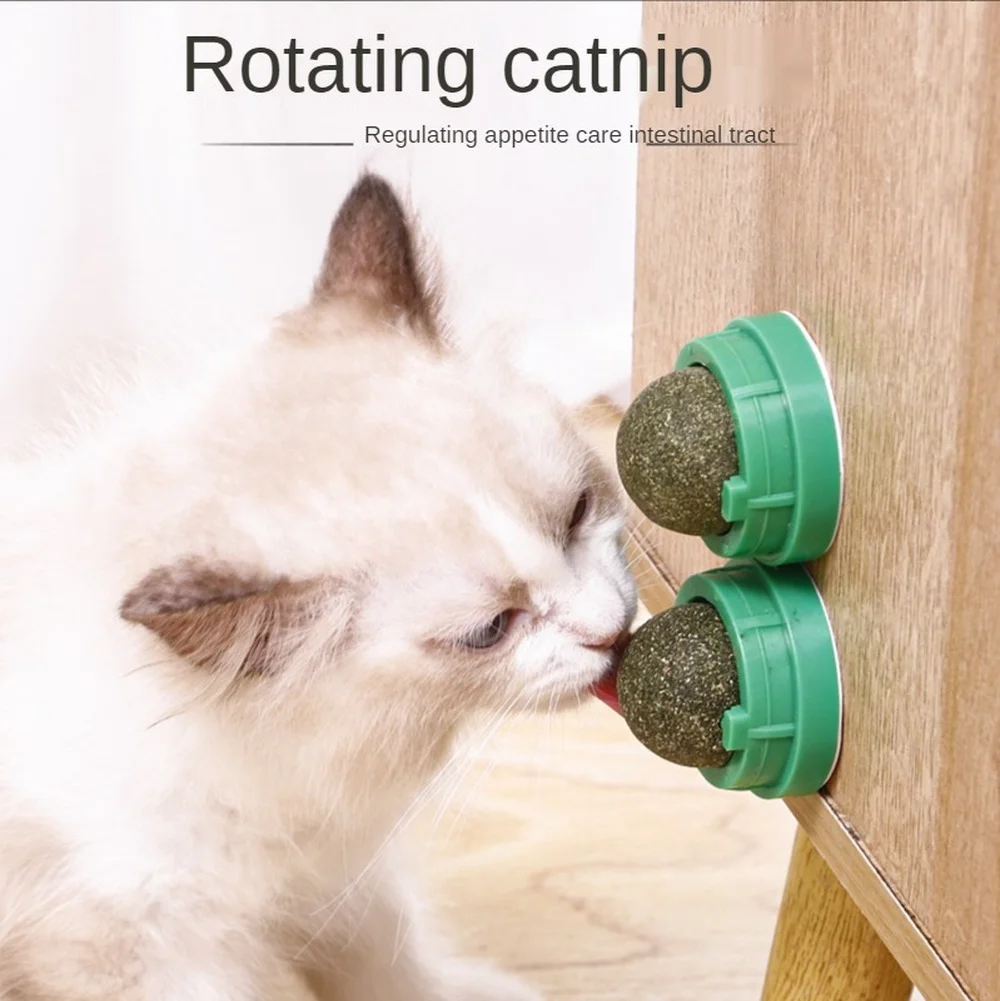 Pet Cat Natural Catnip Treat Ball Cat Chasing Ball Activity Pet Food Snack Cat Grass Ball Cat Refreshing Excitement Cow Grass
Pet Cat Natural Catnip Treat Ball Cat Chasing Ball Activity Pet Food Snack Cat Grass Ball Cat Refreshing Excitement Cow Grass