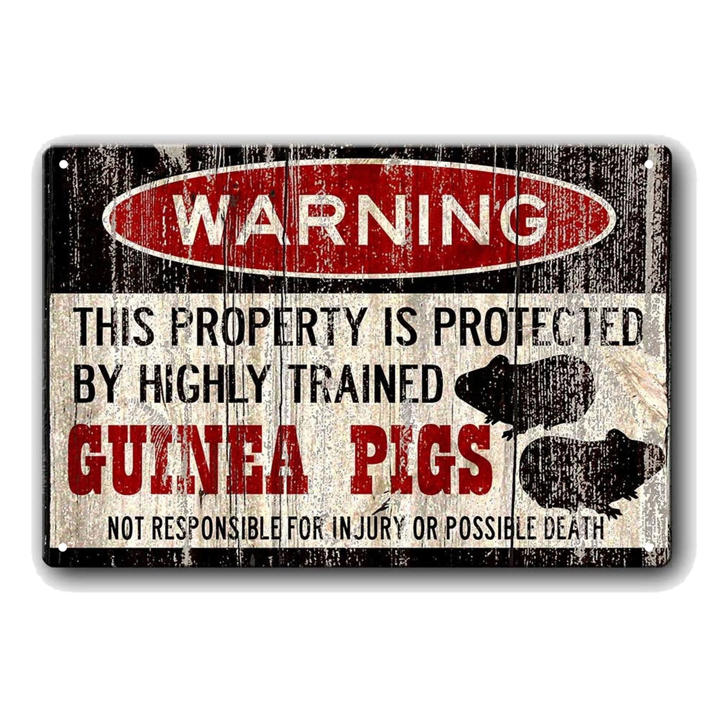 Guinea Pig Sign Funny Metal Signs Guinea Pigs Warning Sign Pet Gift Vintage Tin Metal Sign Bar Club Cafe Garage Wall
Guinea Pig Sign Funny Metal Signs Guinea Pigs Warning Sign Pet Gift Vintage Tin Metal Sign Bar Club Cafe Garage Wall