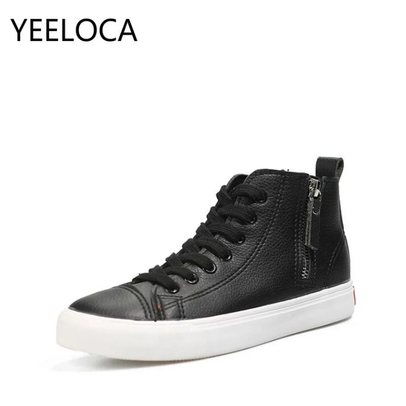 2019 Spring Autumn New High Top Zipper Flats Korean Version Wild Breathable White Shoes Students Flat shoes Womens Shoes
2019 Spring Autumn New High Top Zipper Flats Korean Version Wild Breathable White Shoes Students Flat shoes Womens Shoes