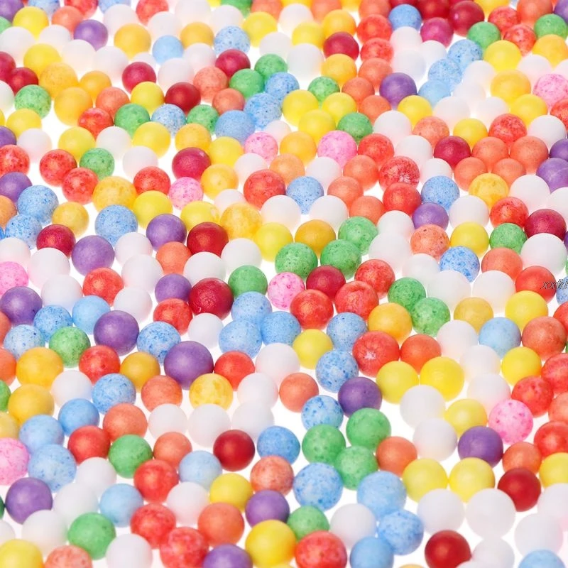 NEW 7-9mm Snow Mud Particles Accessories Foam Beads Slime Balls Supplies Floam Filler For Foam Slime Fluffy Clay Mud
NEW 7-9mm Snow Mud Particles Accessories Foam Beads Slime Balls Supplies Floam Filler For Foam Slime Fluffy Clay Mud